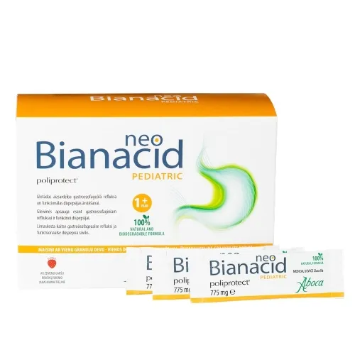 NEOBIANACID Pediatric granulas paciņās, 36 gab