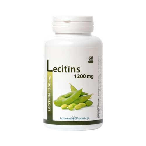 AP LECITĪNS 1200MG KAPSULAS N60
