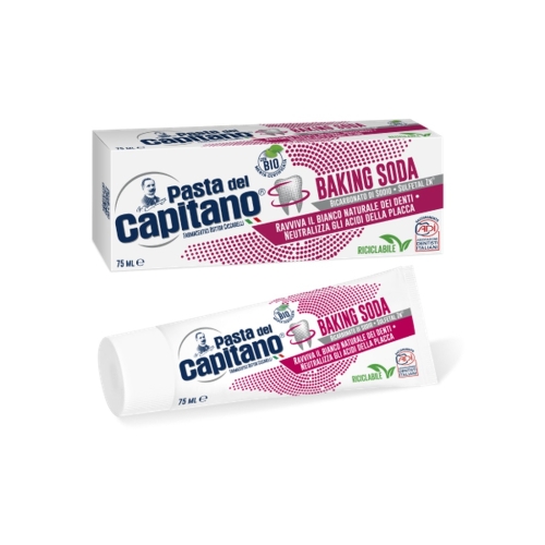 CICCARELLI Capitano Baking Soda zobu pasta, 75 ml