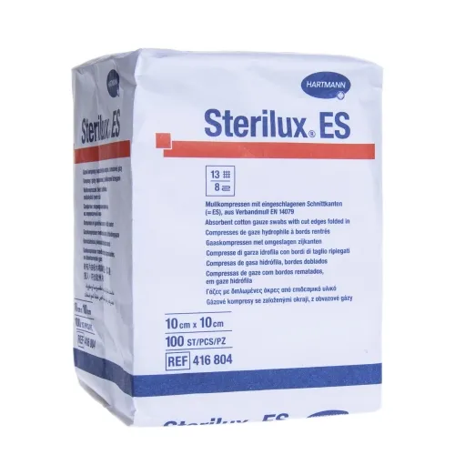 STERILUX ES marles salvete (10 x 10 cm), 100 gab
