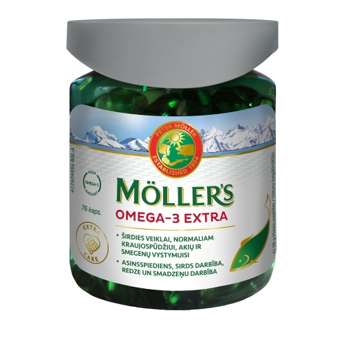 MOLLERS OMEGA-3 EXTRA N76
