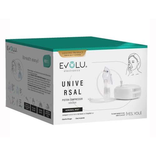 EVOLU® Universal kompresora inhalators