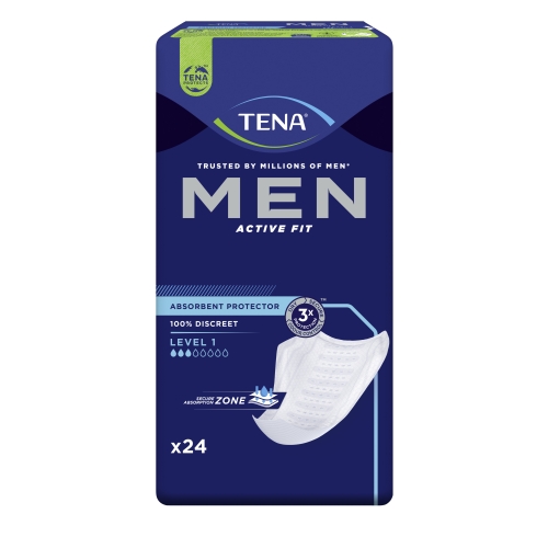 TENA Men Level 1 ieliktņi vīriešiem, 24 gab.