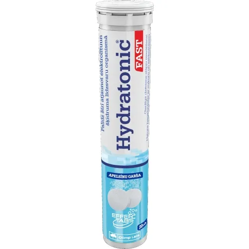 OLIMPLABS HYDRATONIC FAST PUT. TABLETES N20 (APELSĪNU)