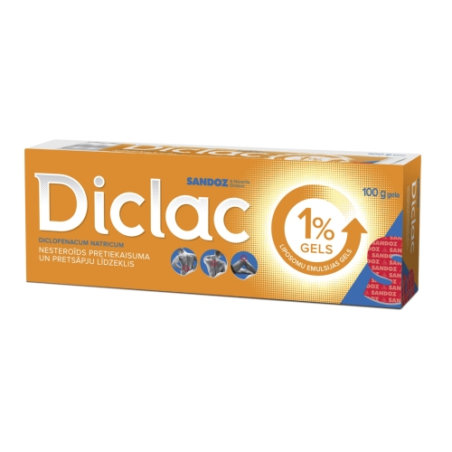 DICLAC 1% GĒLS 100G