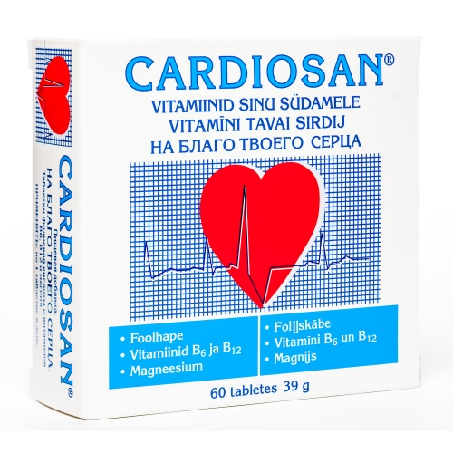 HKK CARDIOSAN TABLETES N60