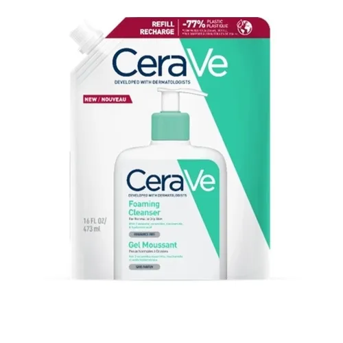 CERAVE attīrošs gels normālai, jauktai un taukainai ādai (uzp.iep.), 473 ml