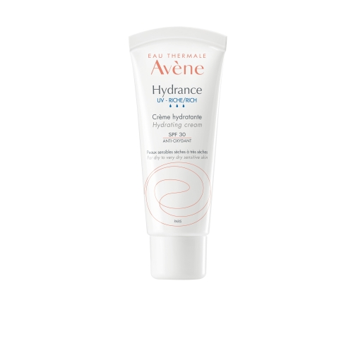 AVÈNE Hydrance UV Rich SPF30 krēms sausai sejas ādai, 40ml