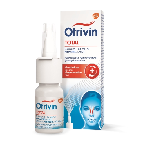 OTRIVIN TOTAL SPRAY 0.5MG/0.6MG/ML DEGUNA AEROSOLS 10ML