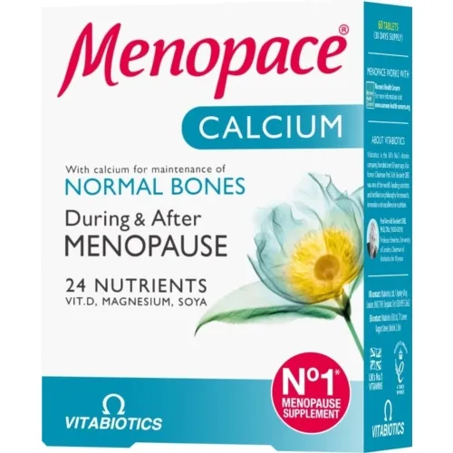 MENOPACE Calcium tabletes, 60 gab.
