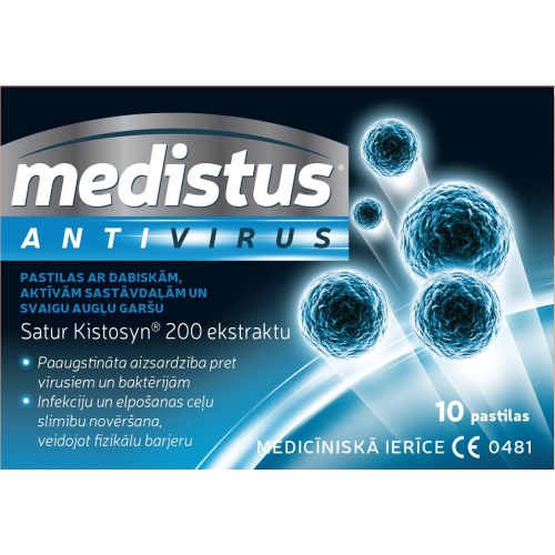 Medistus® Antivirus pastilas