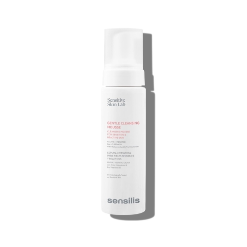 SENSILIS ATTĪROŠĀS PUTAS JUTĪGAI ĀDAI GENTLE CLEANSING MOUSSE