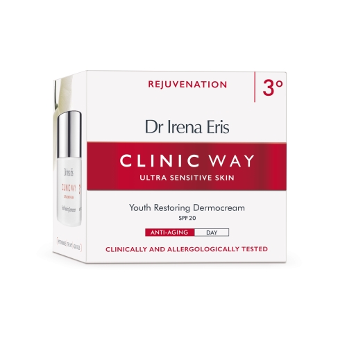 CLINIC WAY 3 REJUVENATION PRETGRUMBU DIENAS KRĒMS 50+