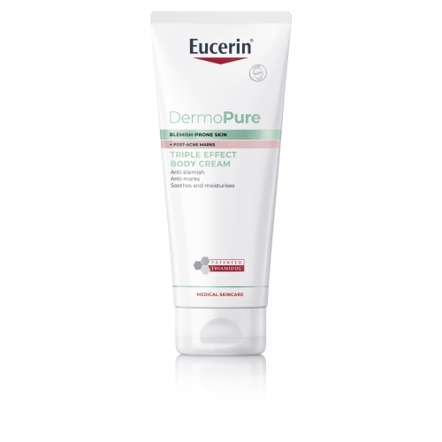 EUCERIN Dermopure Triple Effect ķermeņa krēms, 200 ml