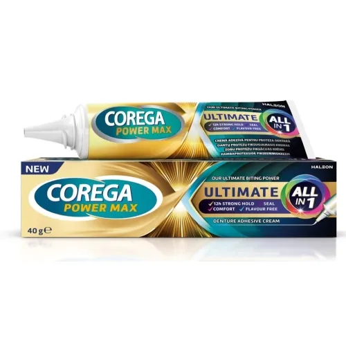 COREGA Power Max Ultimate All in 1 fiksācijas krēms, 40 g
