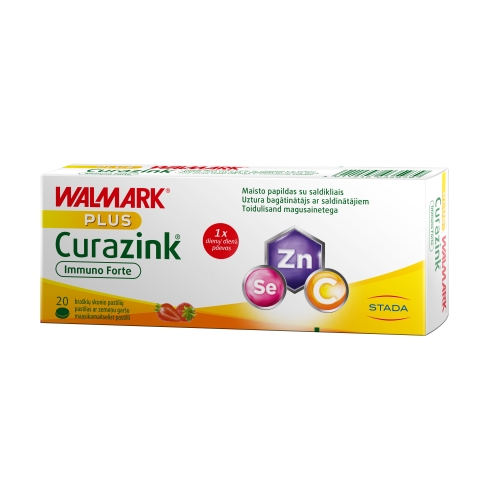 Walmark Curazink® Immuno Forte, pastilas N20