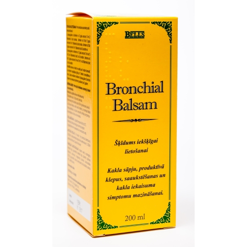 BRONHIĀLAIS BALZĀMS 200ML