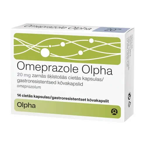 OMEPRAZOLE OLPHA 20MG CPS N14