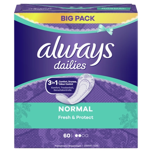 ALWAYS DAILIES NORMAL N60