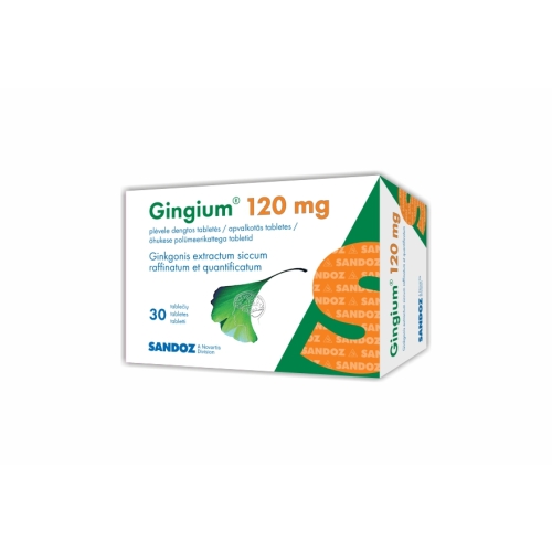 GINGIUM 120MG TABLETES N30