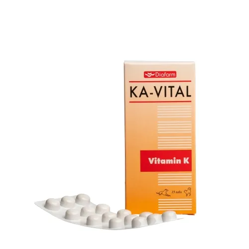 DF KA-VITAL VITAMIN K TABL N15 SUŅIEM/KAĶIEM