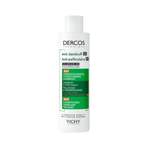 VICHY DERCOS DS pretblaugznu šampūns un balzams, 200 ml