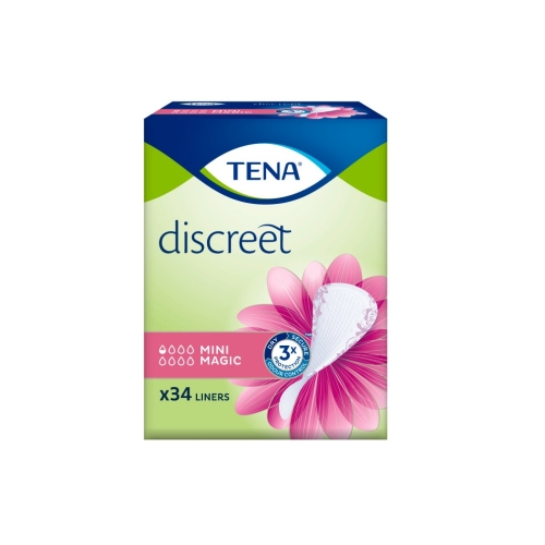 TENA Discreet Mini Magic ieliktnīši, 34 gab.