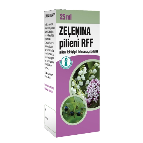 ZEĻEŅINA PILIENI 25ML RFF