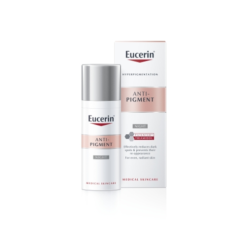 EUCERIN Anti-Pigment nakts krēms hiperpigmentācijas mazināšanai, 50 ml