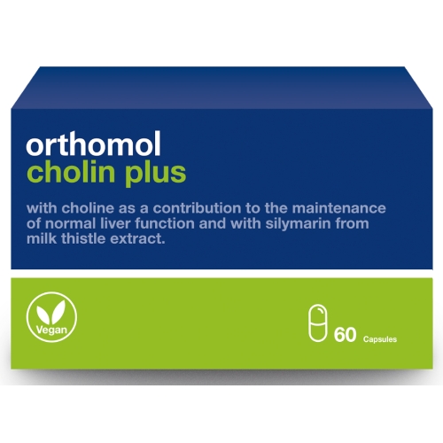 ORTHOMOL Cholin Plus kapsulas, 60 gab