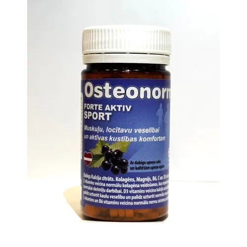 OSTEONORM FORTE aktiv sport tabletes, 60 gab.