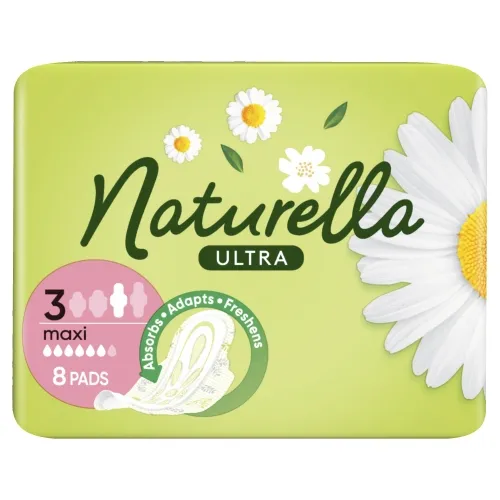 NATURELLA Ultra Maxi higiēniskās paketes, 8 gab