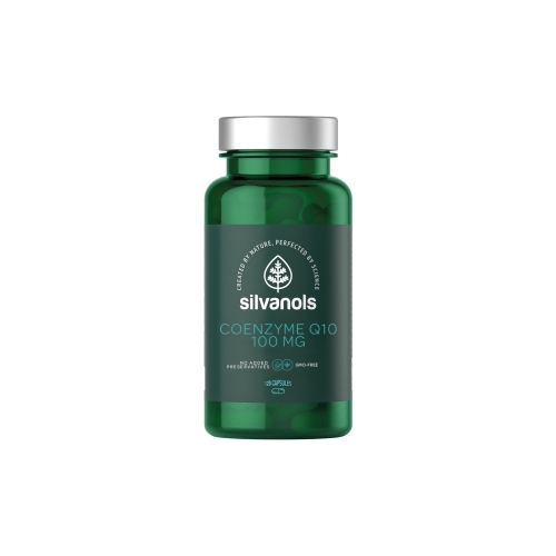 SILVANOLS Coenzyme Q10 100 mg kapsulas, 120 gab.