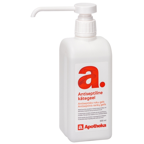 APOTHEKA antiseptisks roku gels ar dozatoru, 500ml