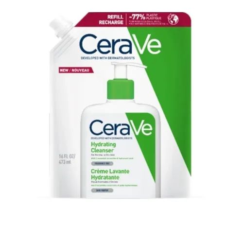 CERAVE mitrinoša emulsija normālas un sausas ādas mazgāšanai (uzp.iep.), 473 ml