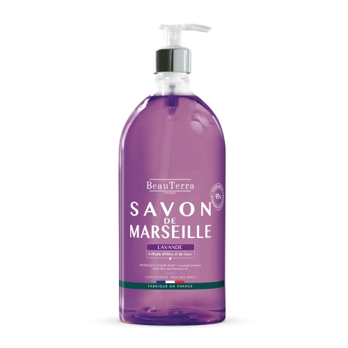 BEAUTERRA lavandas Marseļas šķidrās ziepes, 1 l