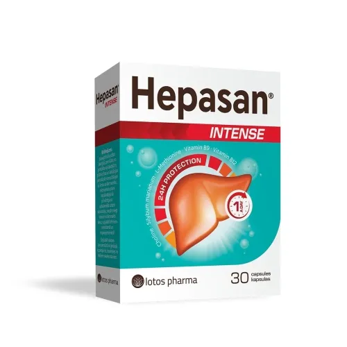 HEPASAN Intense kapsulas, 30 gab.