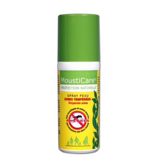 MOUSTICARE Pretodu-ērču sprejs ar iedarbību līdz 4H, 50 ml