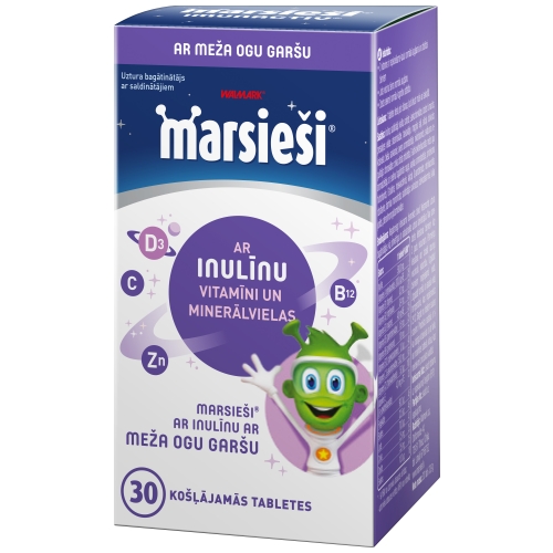 WALM. MARSIEŠI AR INULĪNU KOŠĻ.TABLETES (MEŽA OGAS) N30