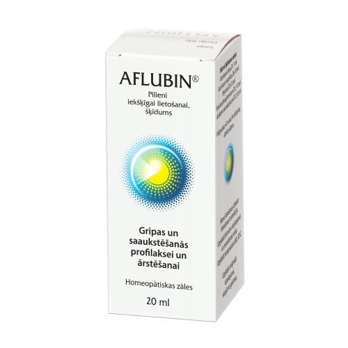 Aflubin pilieni iekšķīgai lietošanai, šķīdums 20ML