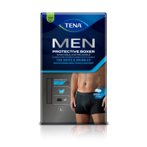 TENA Men Protective Boxer aizsargājoša apakšveļa vīriešiem, L izmērs, 1 gab.