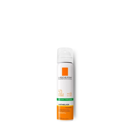 LA ROCHE-POSAY Anthelios sprejs pret sejas taukaino spīdumu SPF50+, 75