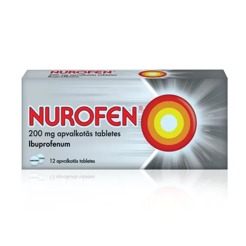 NUROFEN 200 mg tabletes, 12 gab.