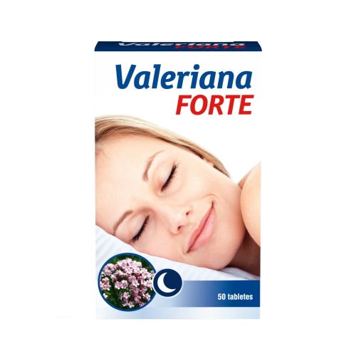 VALERIANA Forte tabletes, 50 gab.