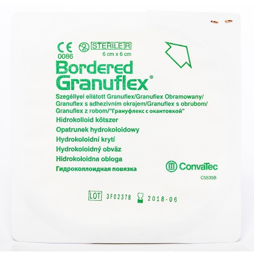 GRANUFLEX BORDERED STERILS 6x6CM N1 (187970)