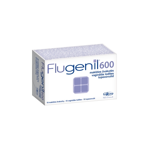 FLUGENIL 600 VAG OVULES N10