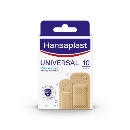 HANSAPLAST Universal plāksteri nelieli brūču aizsardzībai, 10 gab.