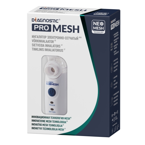 DIAGNOSTIC Pro Mesh pārnēsājams inhalators