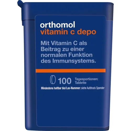 ORTHOMOL Vit C Depo tabletes, 100 gab