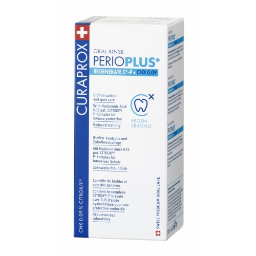 CURAPROX mutes skalojamais līdz ar CHX 0.09% un citroksu, 200 ml